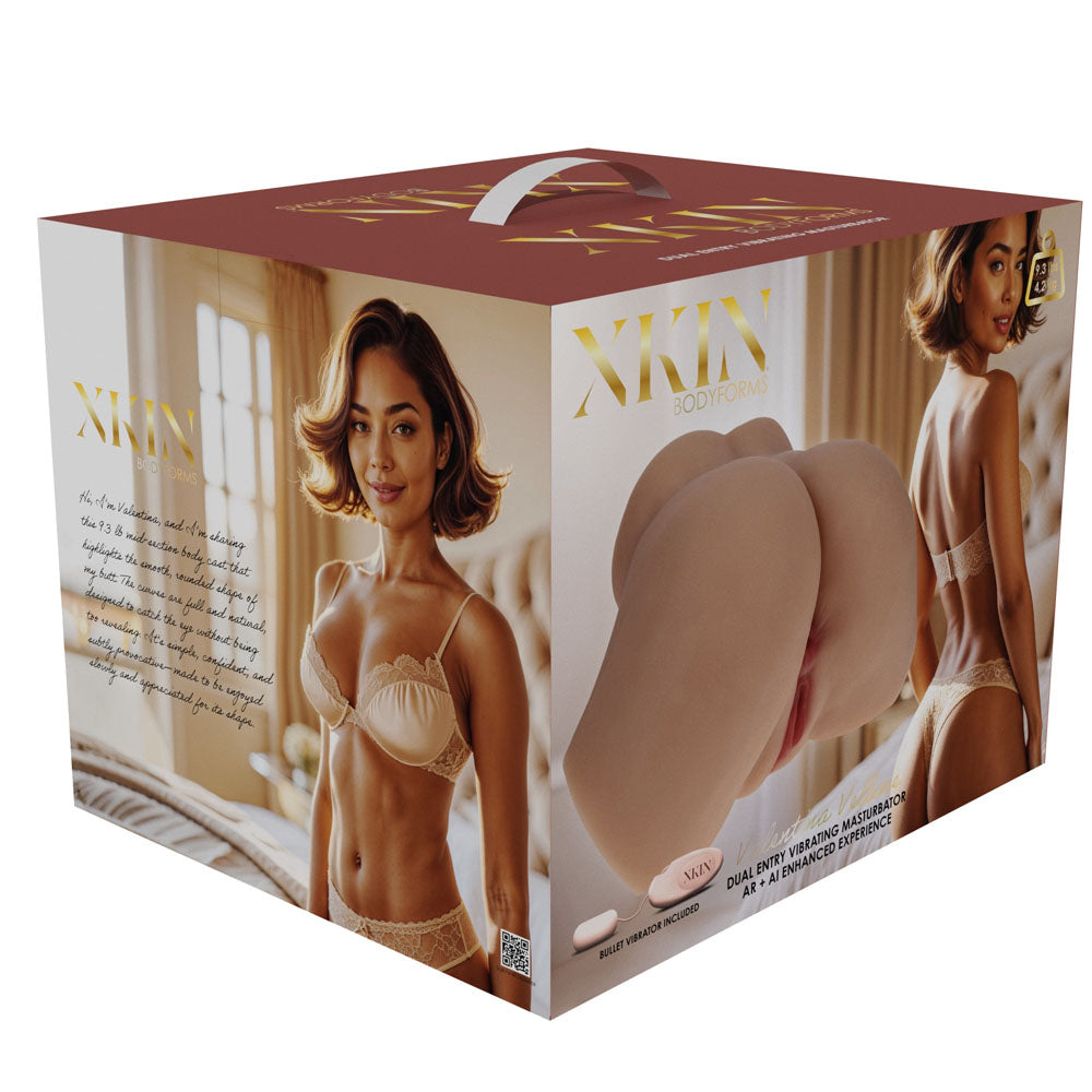 Shots Toys | XKIN Bodyforms Valentina Vellure - Tan Doggy-Style Torso Masturbator
