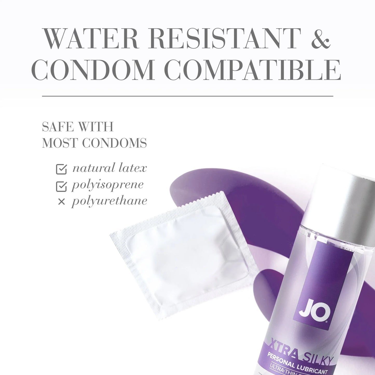 JO Xtra Silky Thin Silicone Lubricant 1oz/30ml