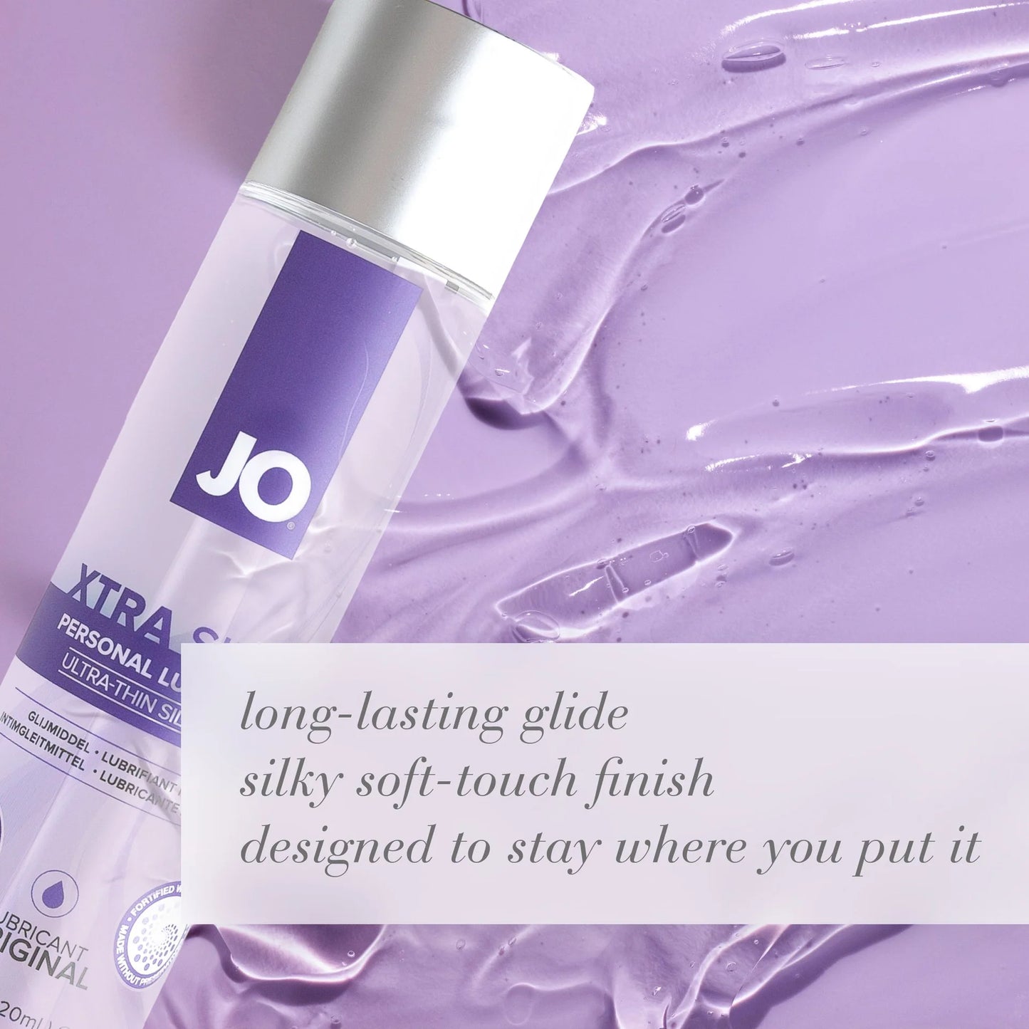 JO Xtra Silky Thin Silicone Lubricant 1oz/30ml