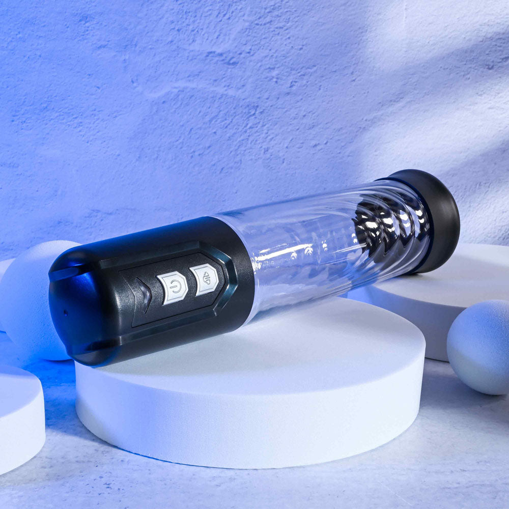 Zero Tolerance PUMP START Clear Automatic Penis Pump