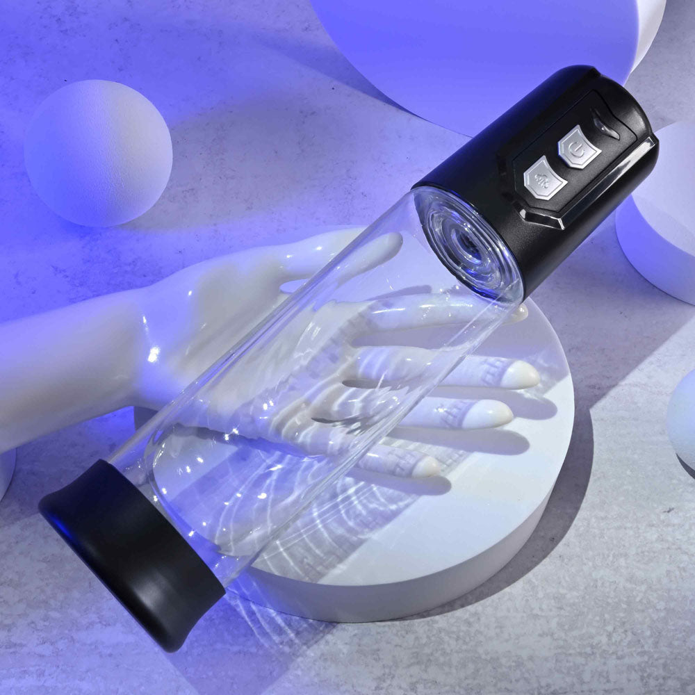 Zero Tolerance PUMP START Clear Automatic Penis Pump