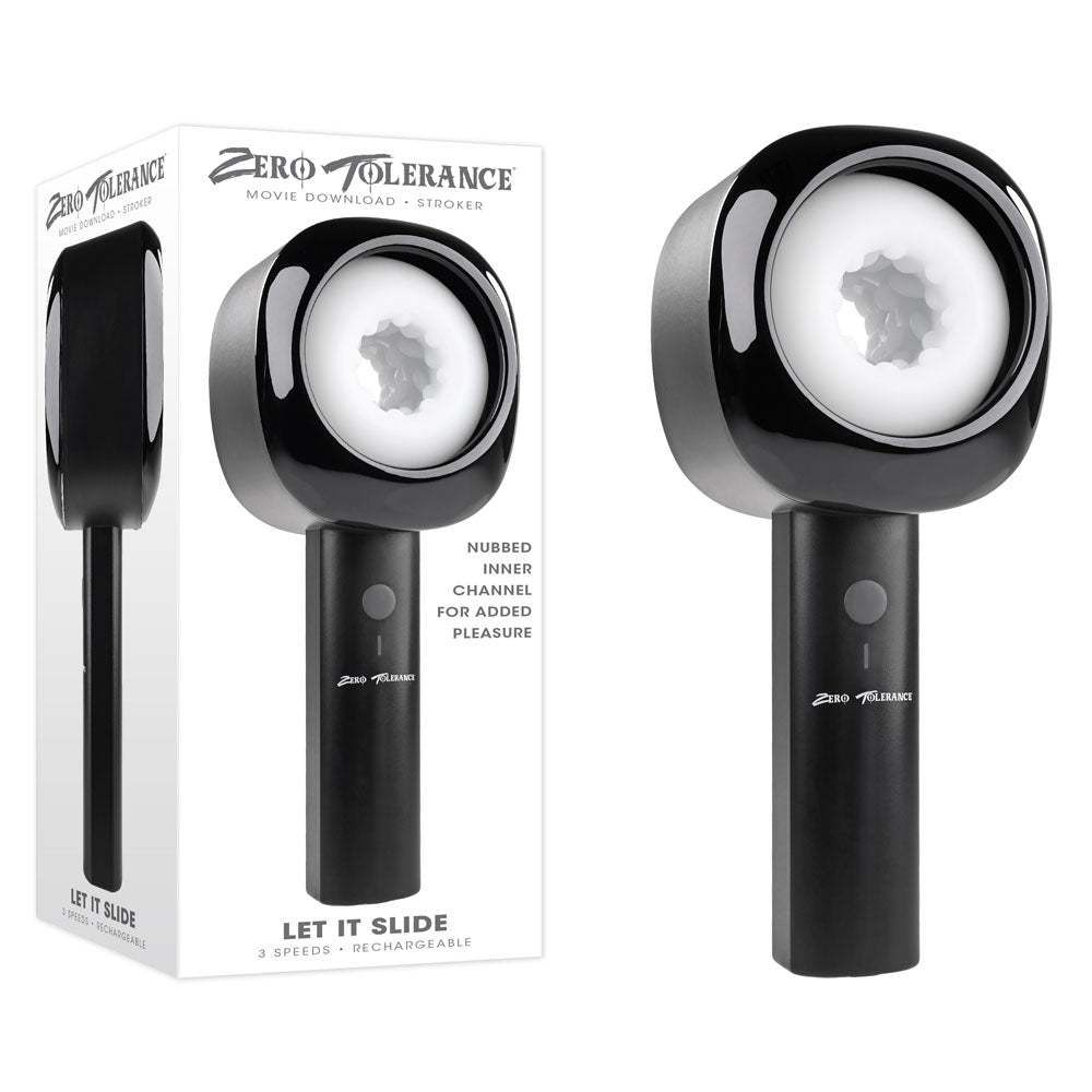 Zero Tolerance LET IT SLIDE USB Rechargeable Motion Stroker Masturbator