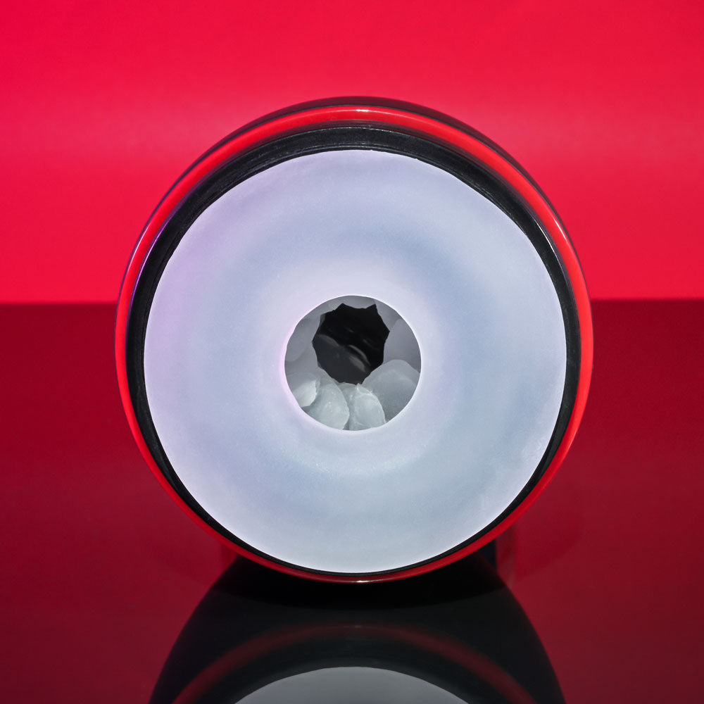 Zero Tolerance TIGHT SQUEEZE Rechargeable Vibrating Squeezing Talking Stroker