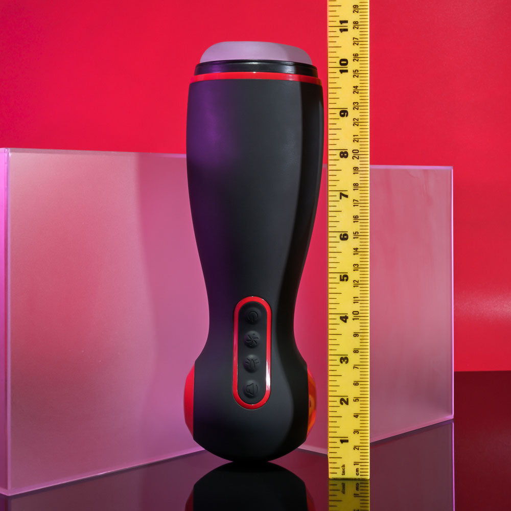 Zero Tolerance TIGHT SQUEEZE Rechargeable Vibrating Squeezing Talking Stroker