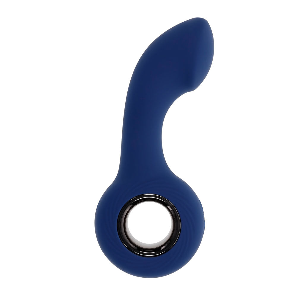 Zero Tolerance THE REACH - Blue 13.8cm USB Rechargeable Vibrating Anal Plug