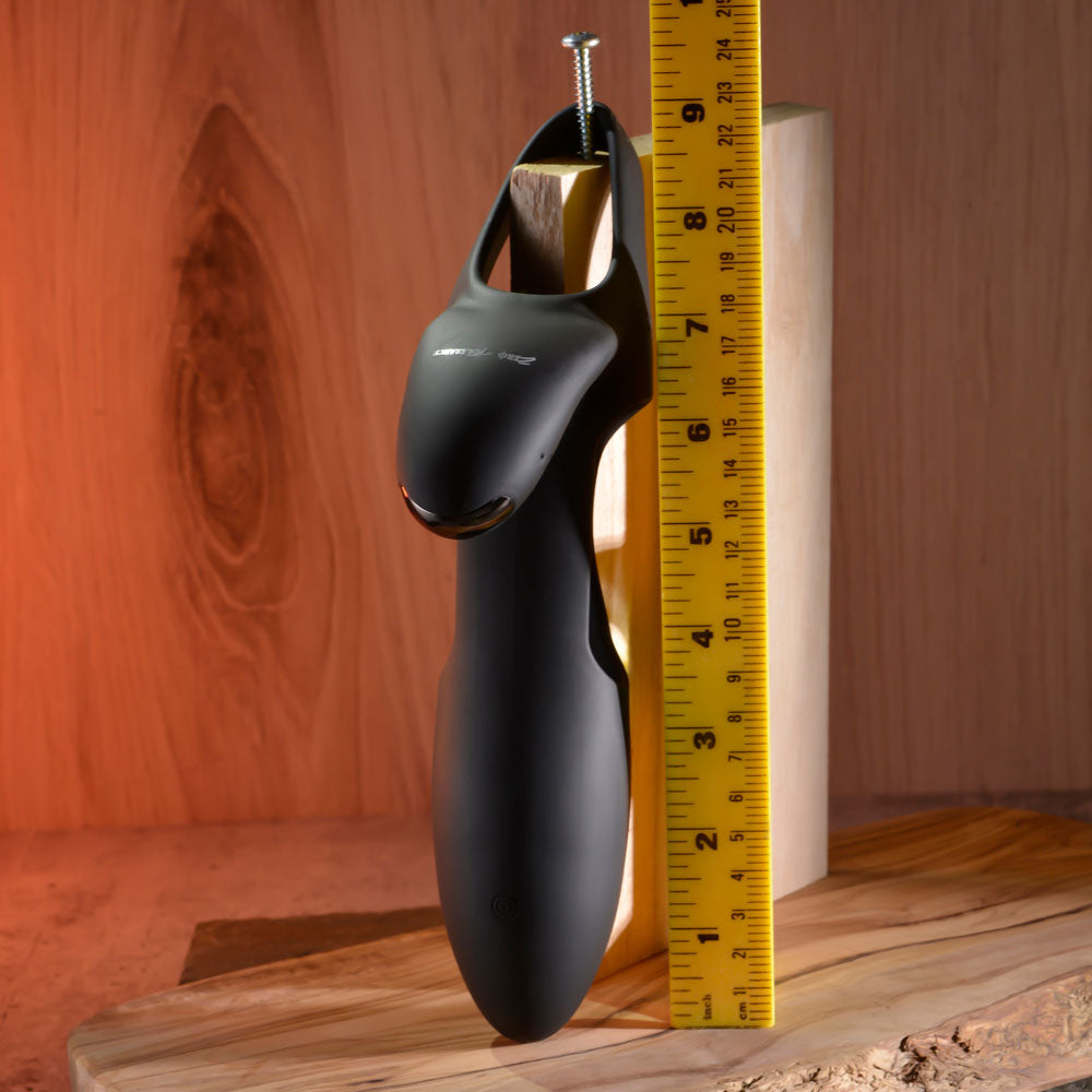 Zero Tolerance NAUTILUS - Black Vibrating Penis Extender Sleeve