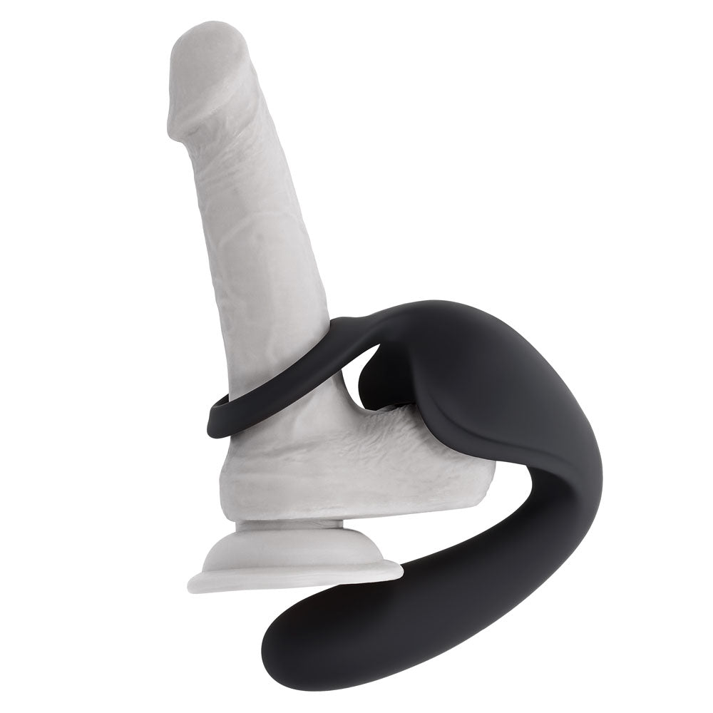 Zero Tolerance BALLIN OUT - Black Prostate Massager with Cock Ring and Wireless Remote