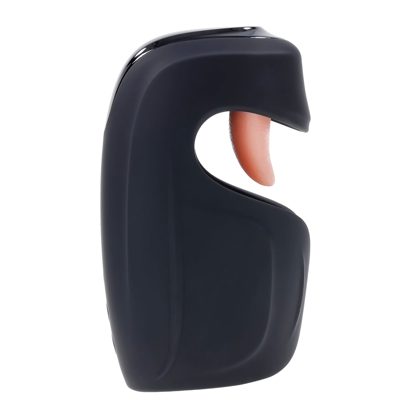 Zero Tolerance LICK THE TIP Black USB Rechargeable Vibrating & Flicking Masturbator