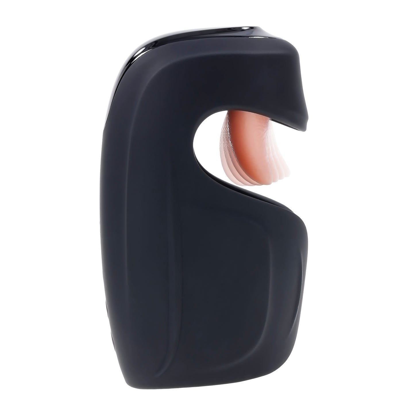 Zero Tolerance LICK THE TIP Black USB Rechargeable Vibrating & Flicking Masturbator