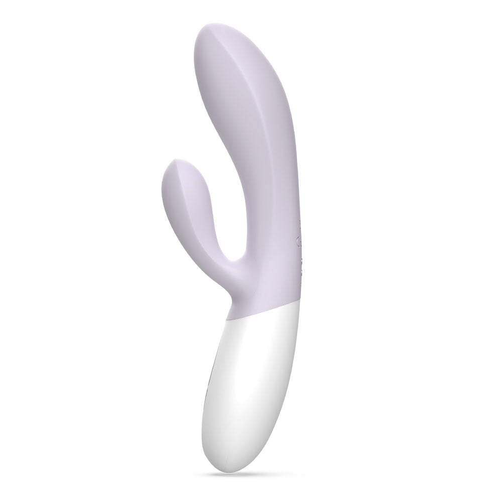 Zini Dew Purple Hydrangea 20cm USB Rechargeable Dual Pleasure Rabbit Vibrator