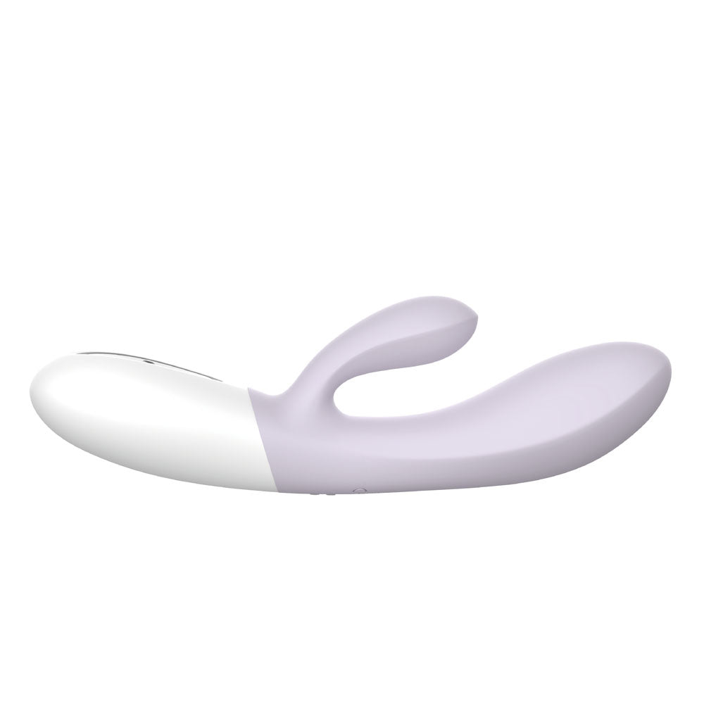 Zini Dew Purple Hydrangea 20cm USB Rechargeable Dual Pleasure Rabbit Vibrator