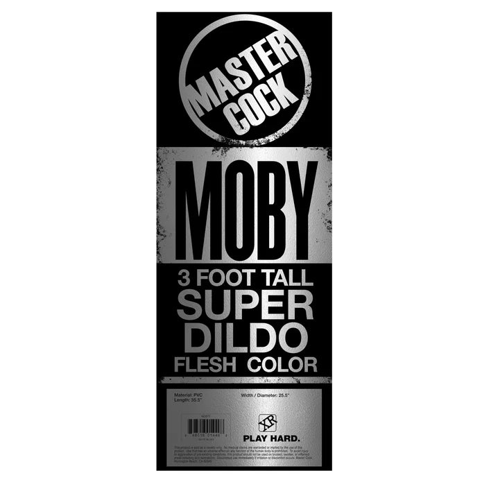 Master Series Master Cock Moby Huge 3 Foot Tall Super Dildo Vanilla 64.77 x 64.77 x 90.17cm 23kg