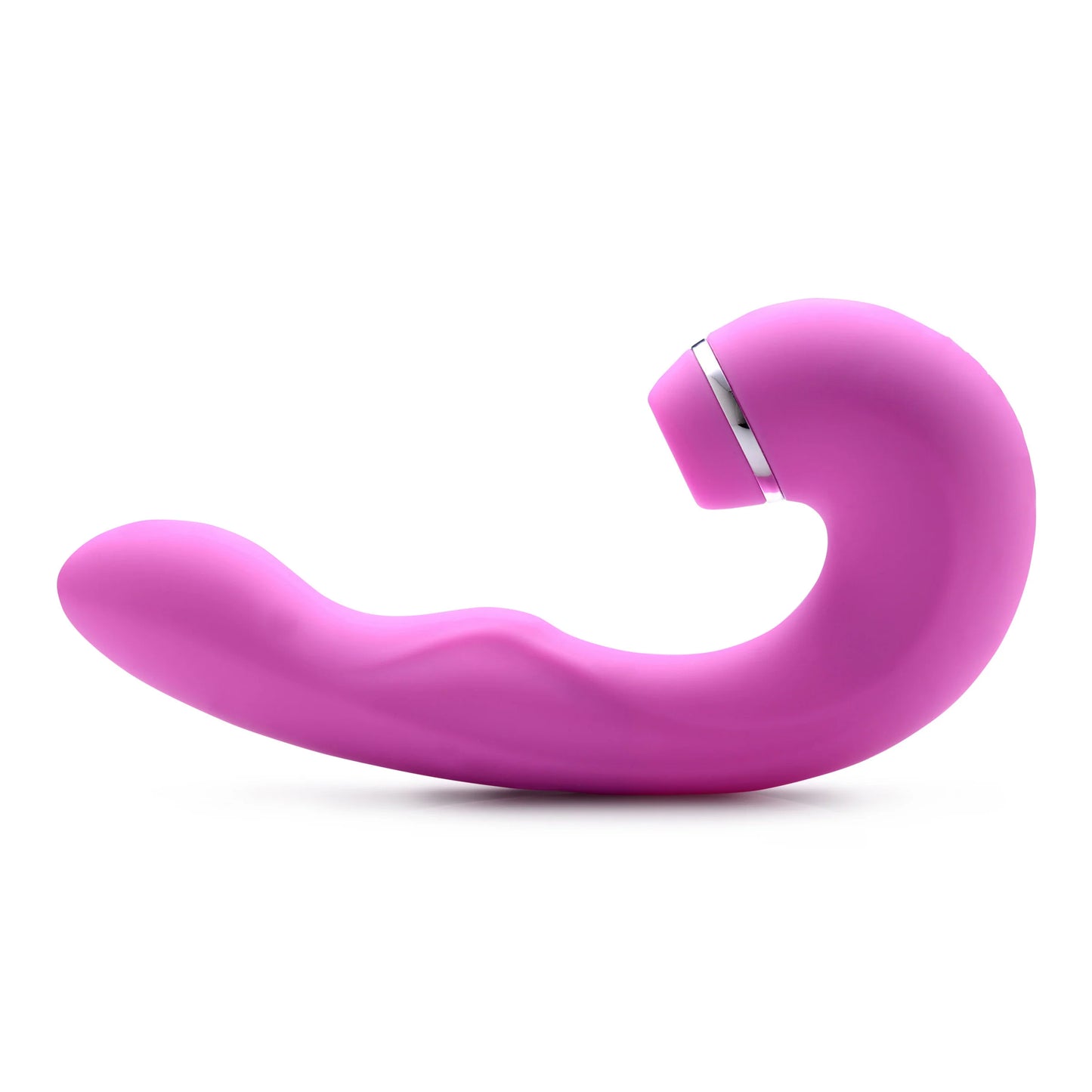 XR Brands | Shegasm 5 Star 10X Tapping G-Spot Vibe w Suction Pink
