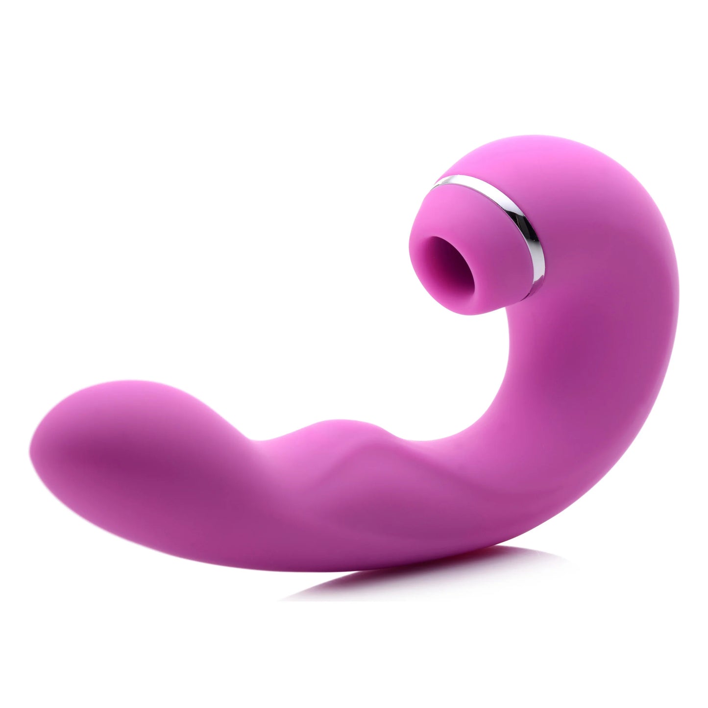 XR Brands | Shegasm 5 Star 10X Tapping G-Spot Vibe w Suction Pink