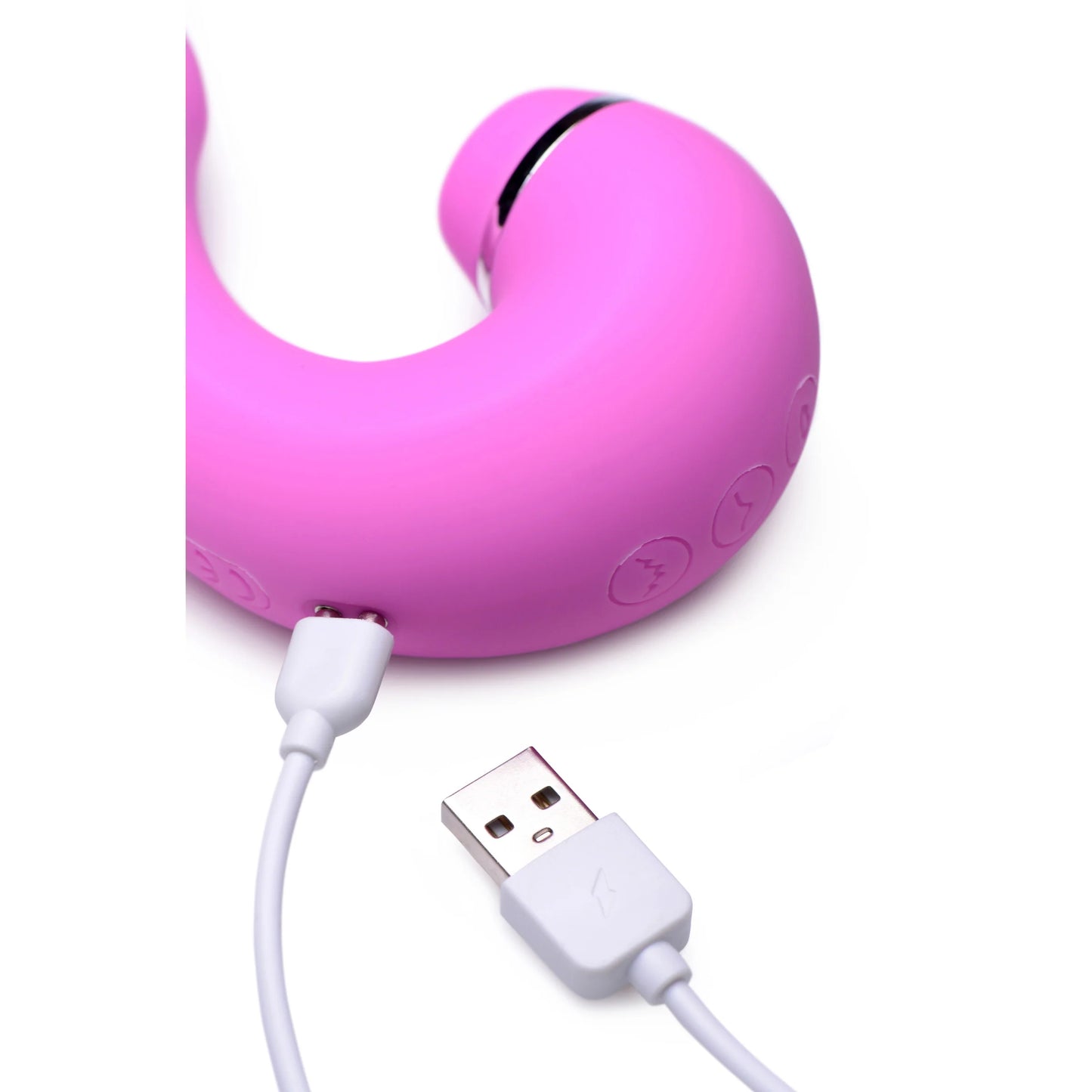 XR Brands | Shegasm 5 Star 10X Tapping G-Spot Vibe w Suction Pink