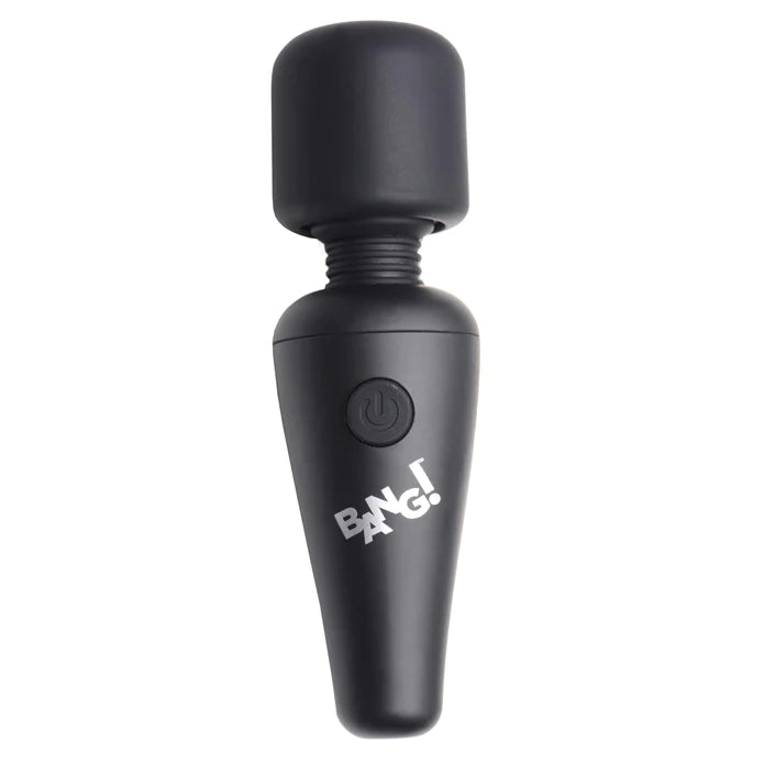 XR Brands | BANG! 10X Vibrating Mini Silicone Wand - Black