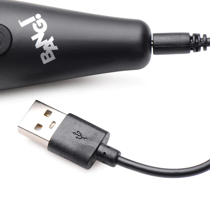 XR Brands | BANG! 10X Vibrating Mini Silicone Wand - Black