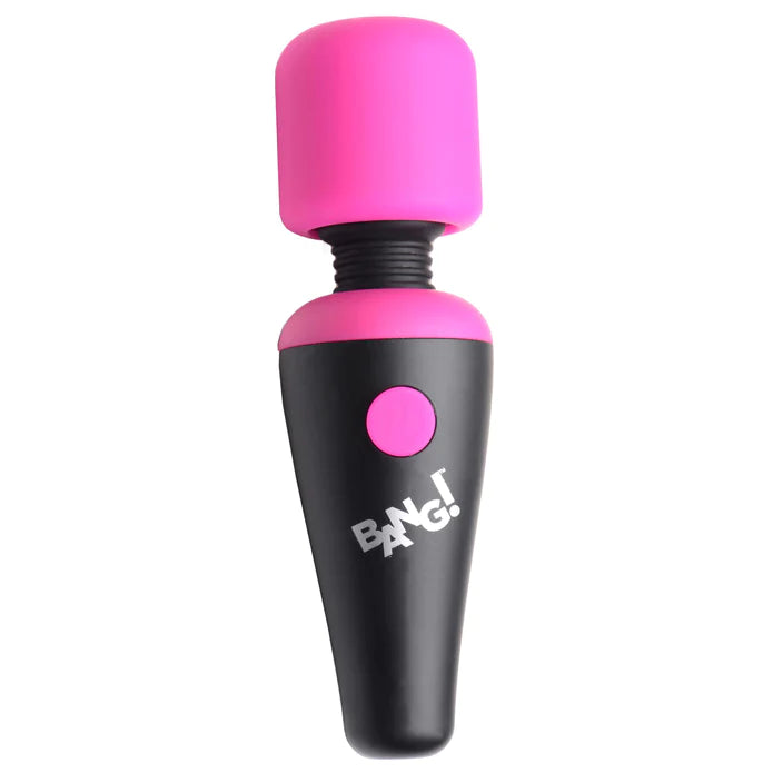 XR Brands | BANG! 10X Vibrating Mini Silicone Wand - Pink
