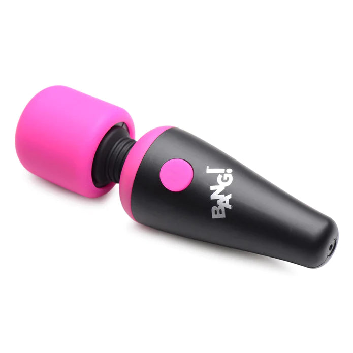 XR Brands | BANG! 10X Vibrating Mini Silicone Wand - Pink