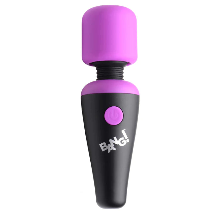XR Brands | BANG! 10X Vibrating Mini Silicone Wand - Purple