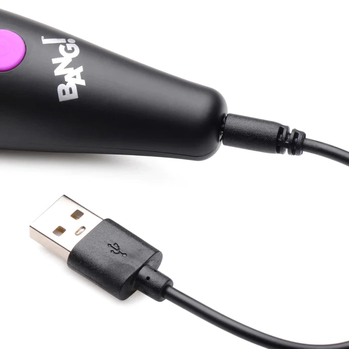 XR Brands | BANG! 10X Vibrating Mini Silicone Wand - Purple