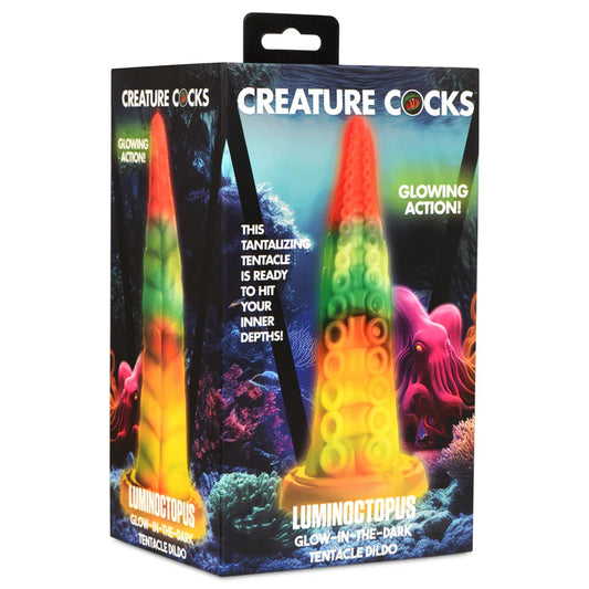 Creature Cocks Luminoctopus Glow In The Dark Tentacle Dildo