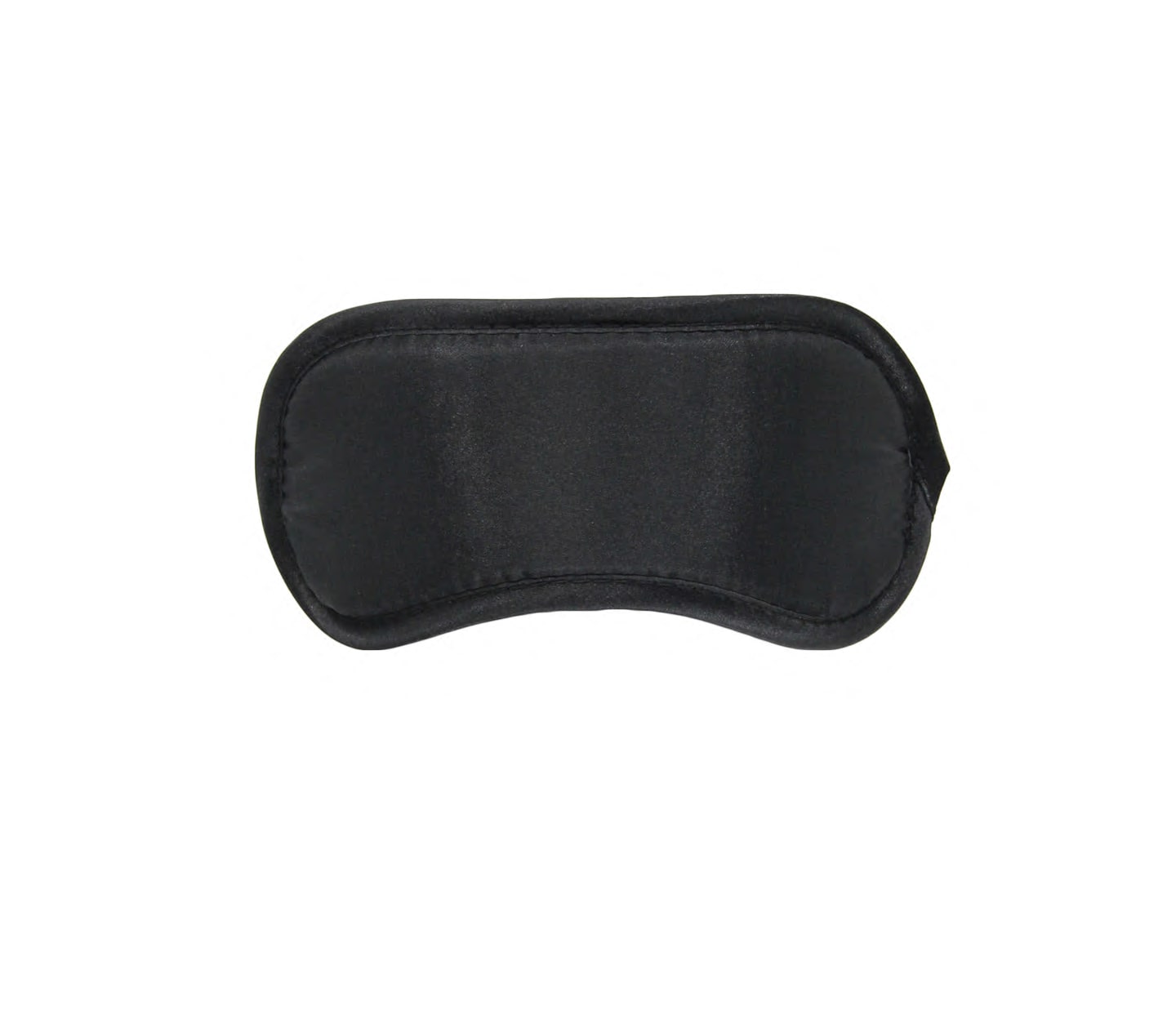 Love In Leather Black Satin Blindfold B-BLI23BLK