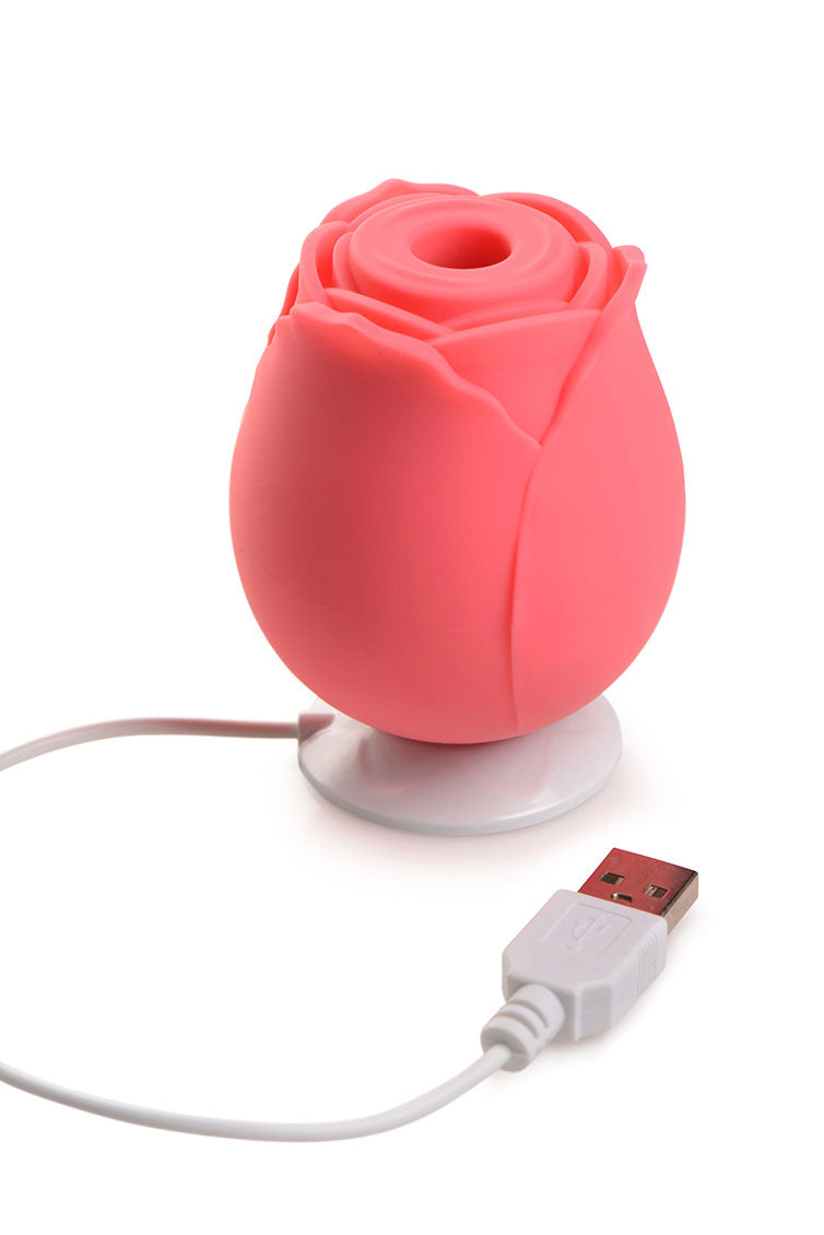 Curve Toys | Gossip Cum Into Bloom Clitoral Vibrator - Rose Crave