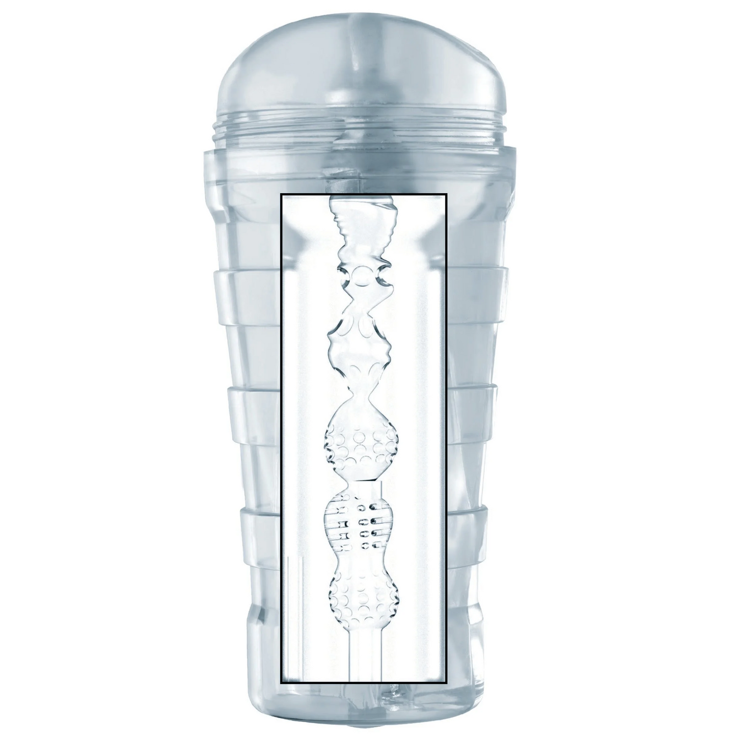 Curve Toys | Mistress Brianna - Diamond Deluxe Clear Ass Stroker Masturbator