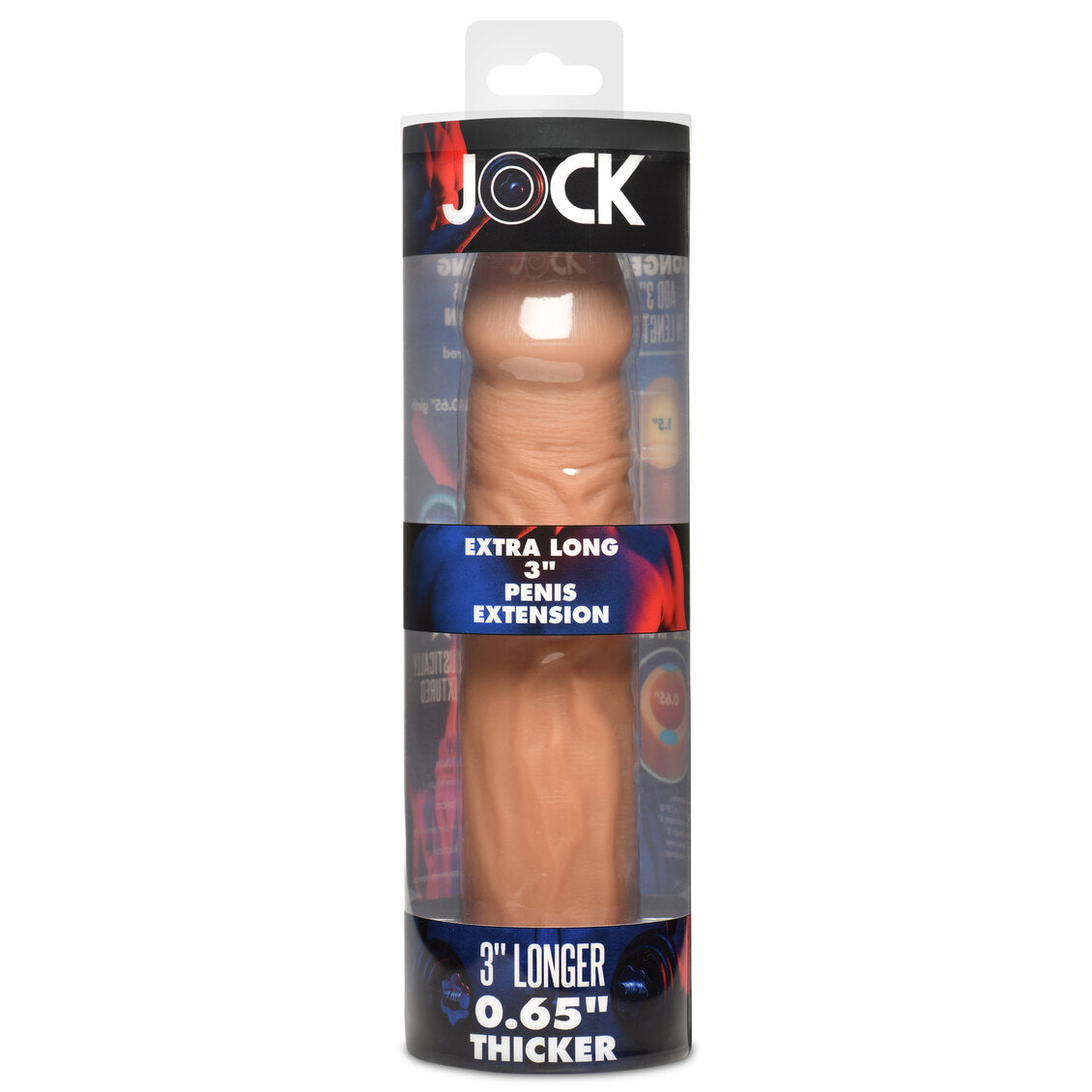 Curve Toys | JOCK Extra Long 3" Penis Extension Sleeve - Medium