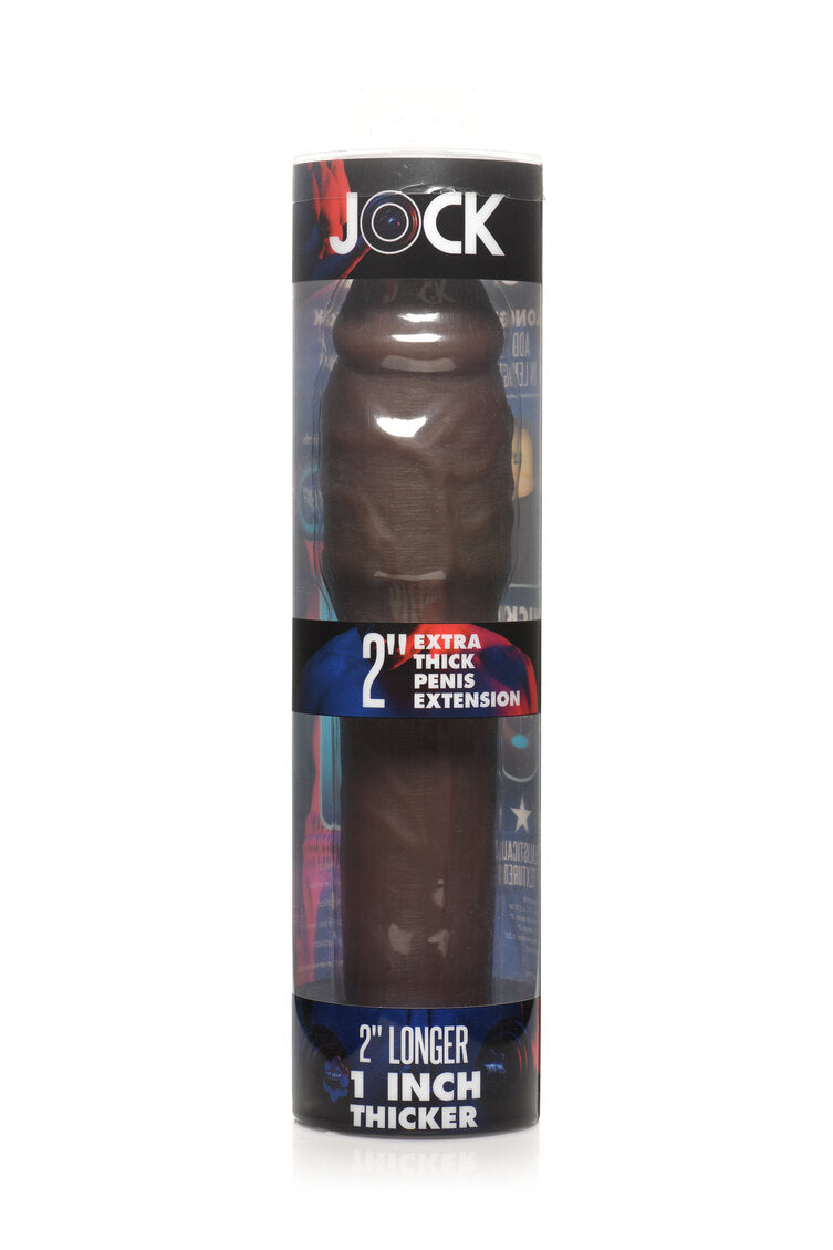 Curve Toys | JOCK Extra Thick 2" Penis Extension Sleeve - Dark