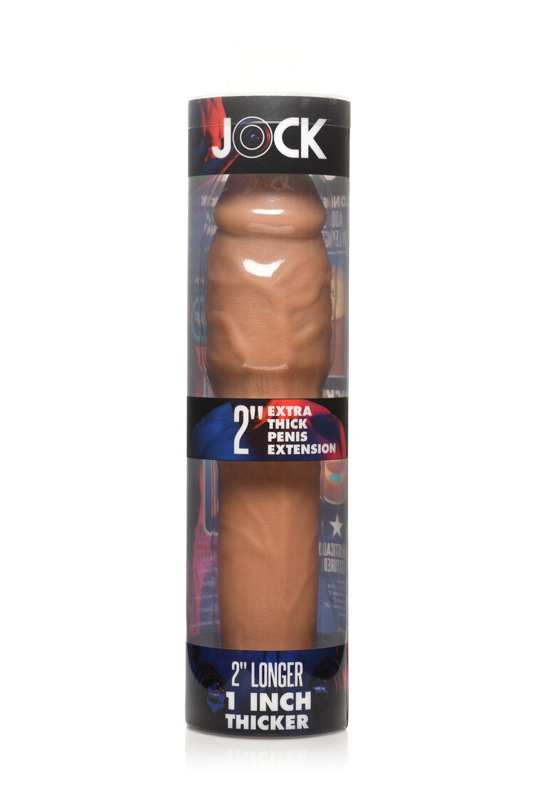 Curve Toys | JOCK Extra Thick 2" Penis Extension Sleeve - Medium