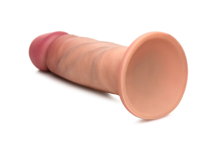 Curve Toys | Jock 6" Dual Density Silicone Dildo Dong - Light