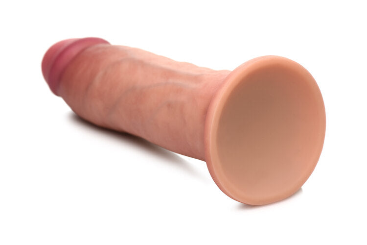 Curve Toys | Jock 7" Dual Density Silicone Dildo Dong - Light
