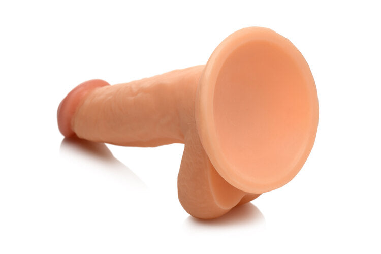 Curve Toys | Fantasy Jock Football Frank 6.75" Dildo with Balls - Light