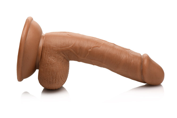 Curve Toys | Fantasy Jock Soccer Sam 7" Dildo with Balls - Dark