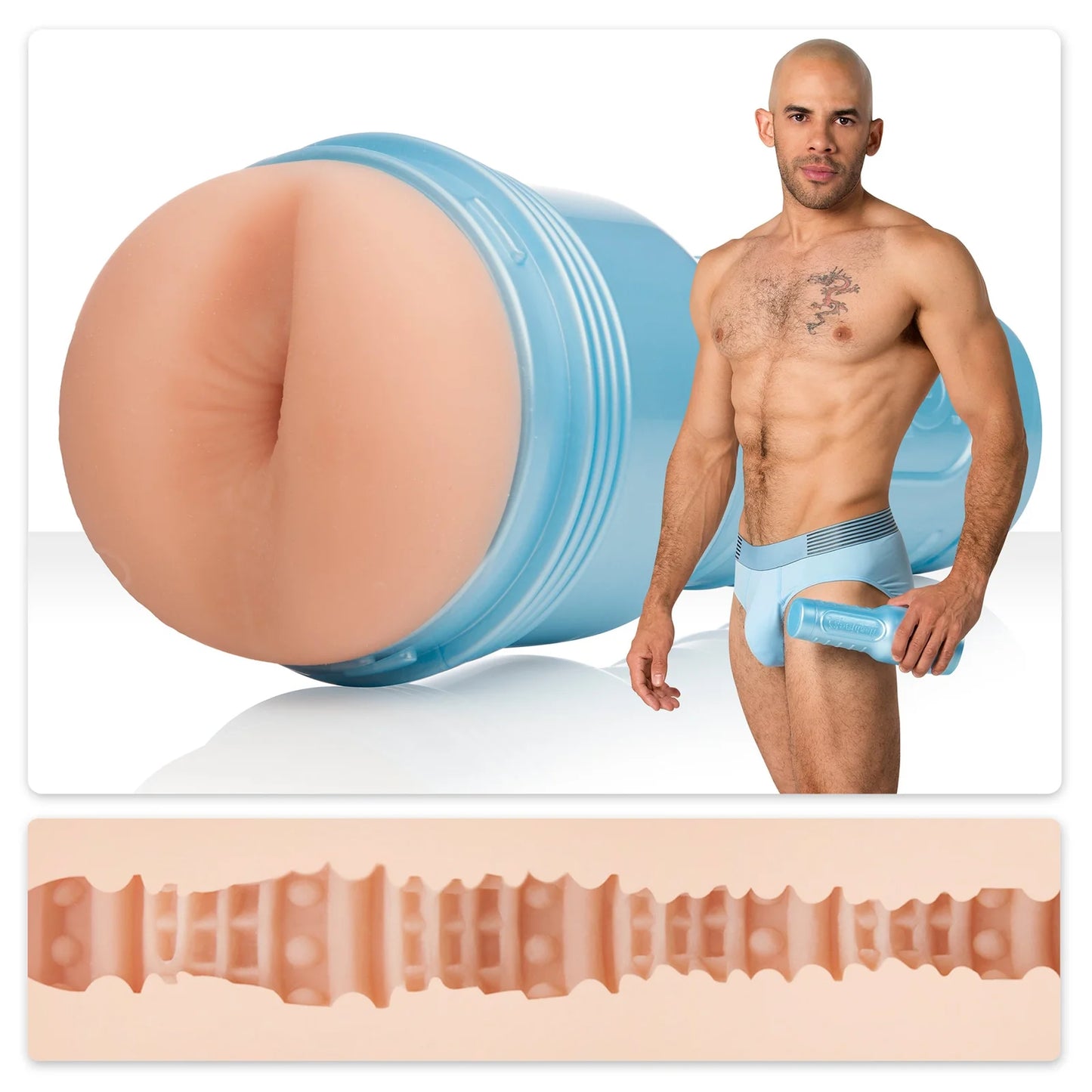Fleshlight Fleshjack Boys Austin Wilde Eros Ass Masturbator