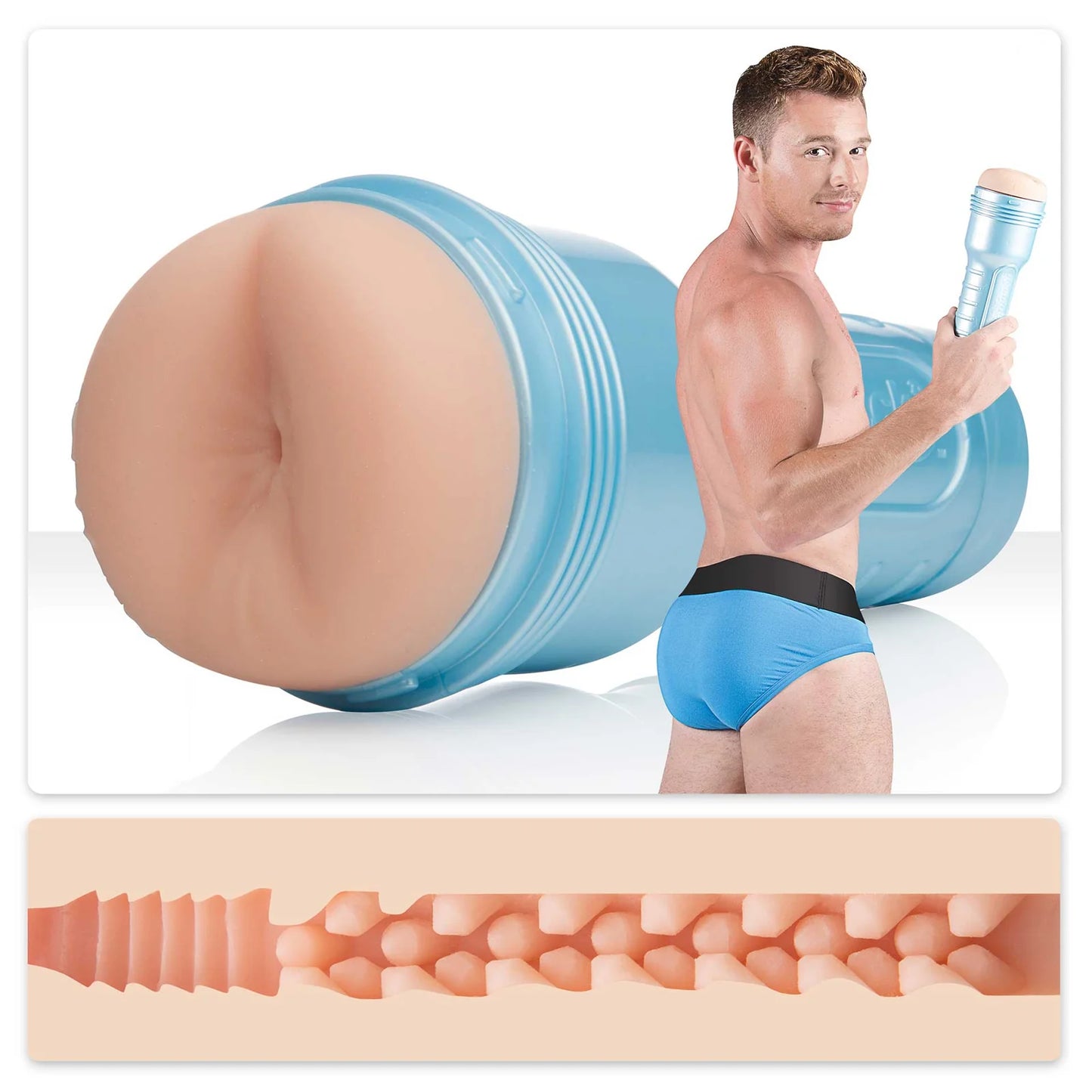 Fleshlight Fleshjack Boys Brent Corrigan Bliss Ass Masturbator