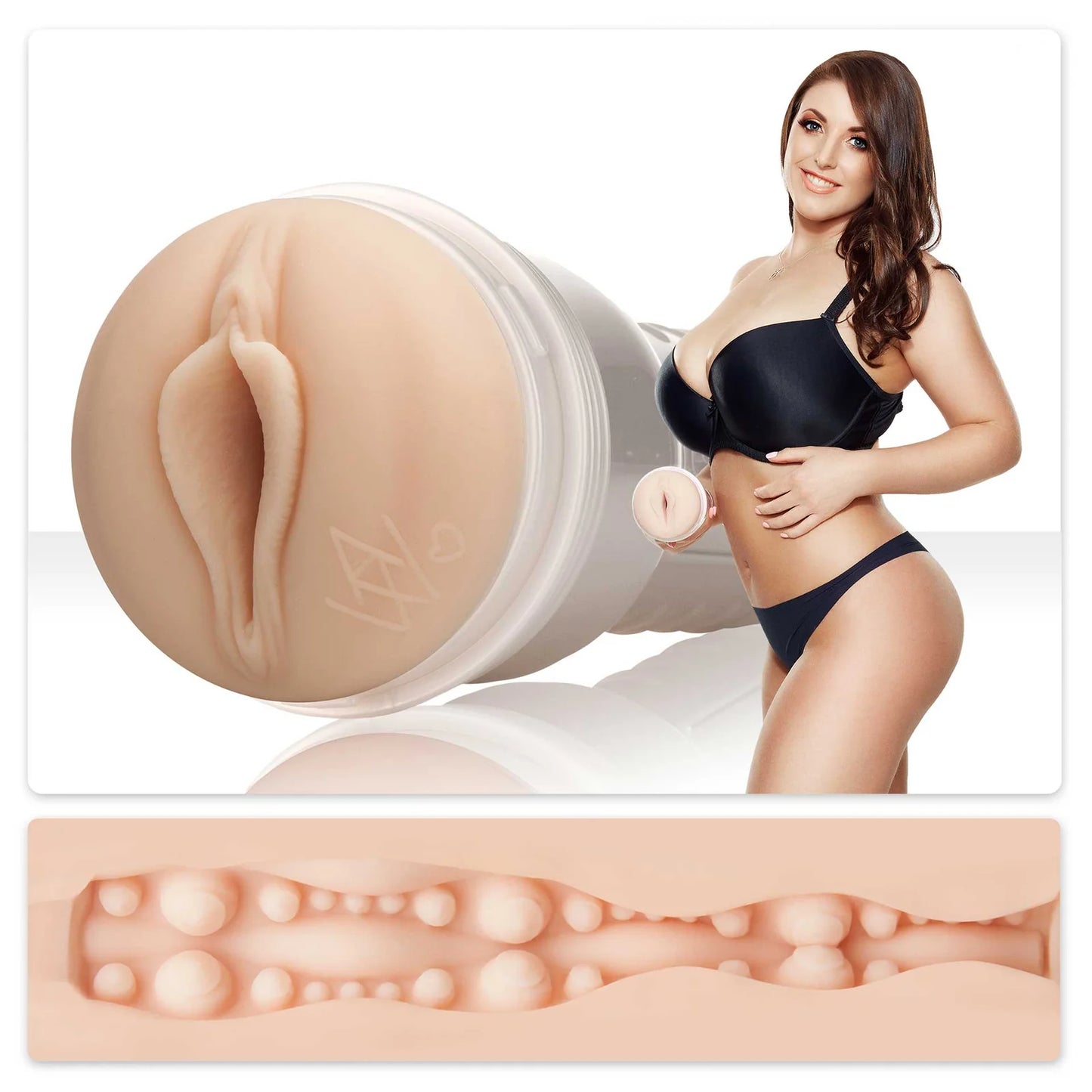 Fleshlight Girls Angela White Indulge Vagina Masturbator