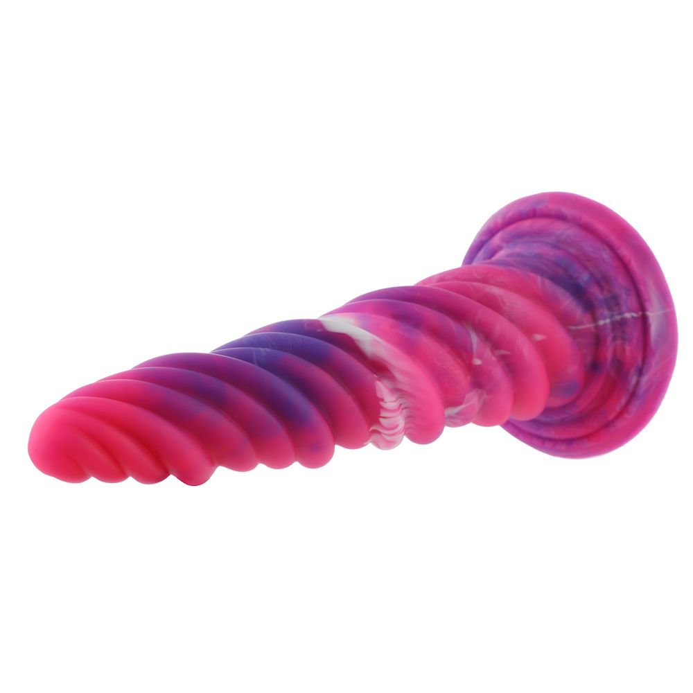 HiSmith - 10.12" Anal Screw Silicone Dildo