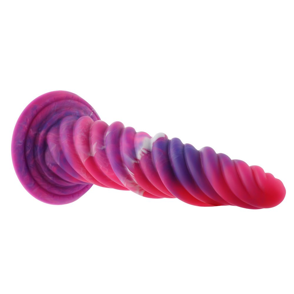HiSmith - 10.12" Anal Screw Silicone Dildo