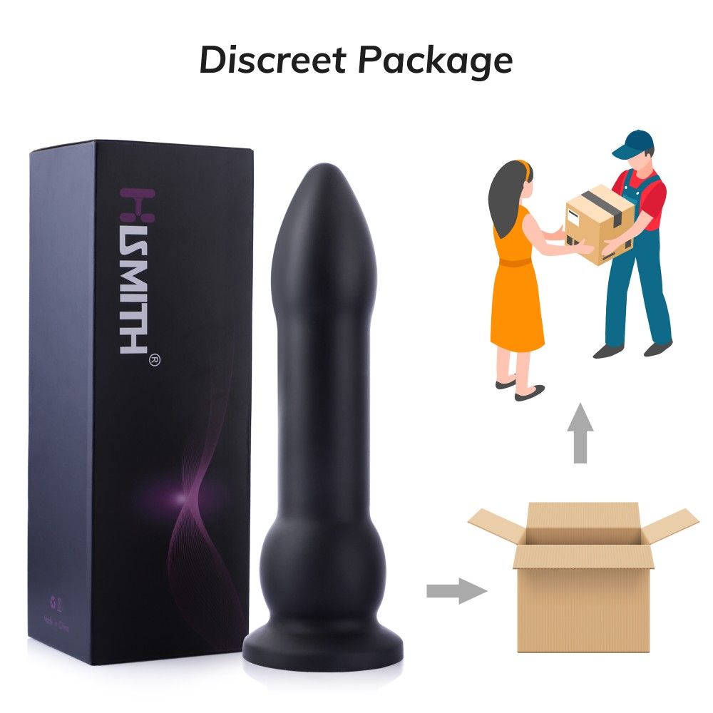 HiSmith 10.30" Bullet Anal Dildo With Suction Cup