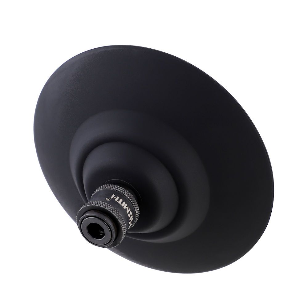 HiSmith - 4.5" Black Silicone Suction Cup (KlicLok - Female)