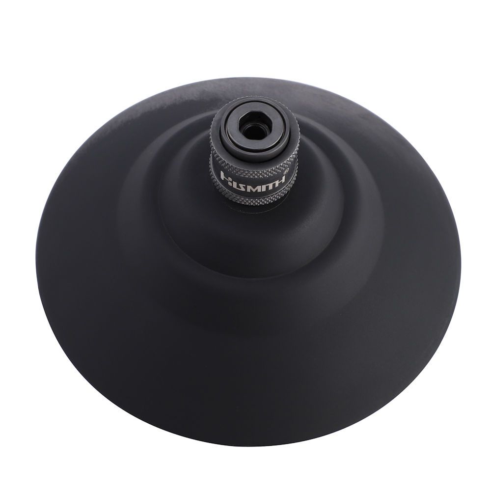 HiSmith - 4.5" Black Silicone Suction Cup (KlicLok - Female)