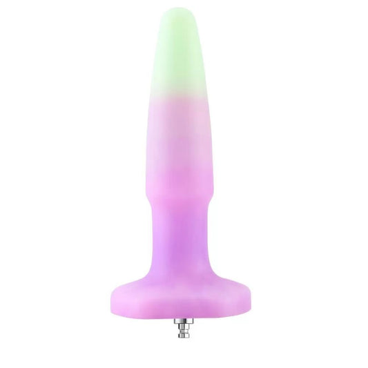 HiSmith - 7.4" Glow in the Dark Silicone Anal Dildo (KlicLok)