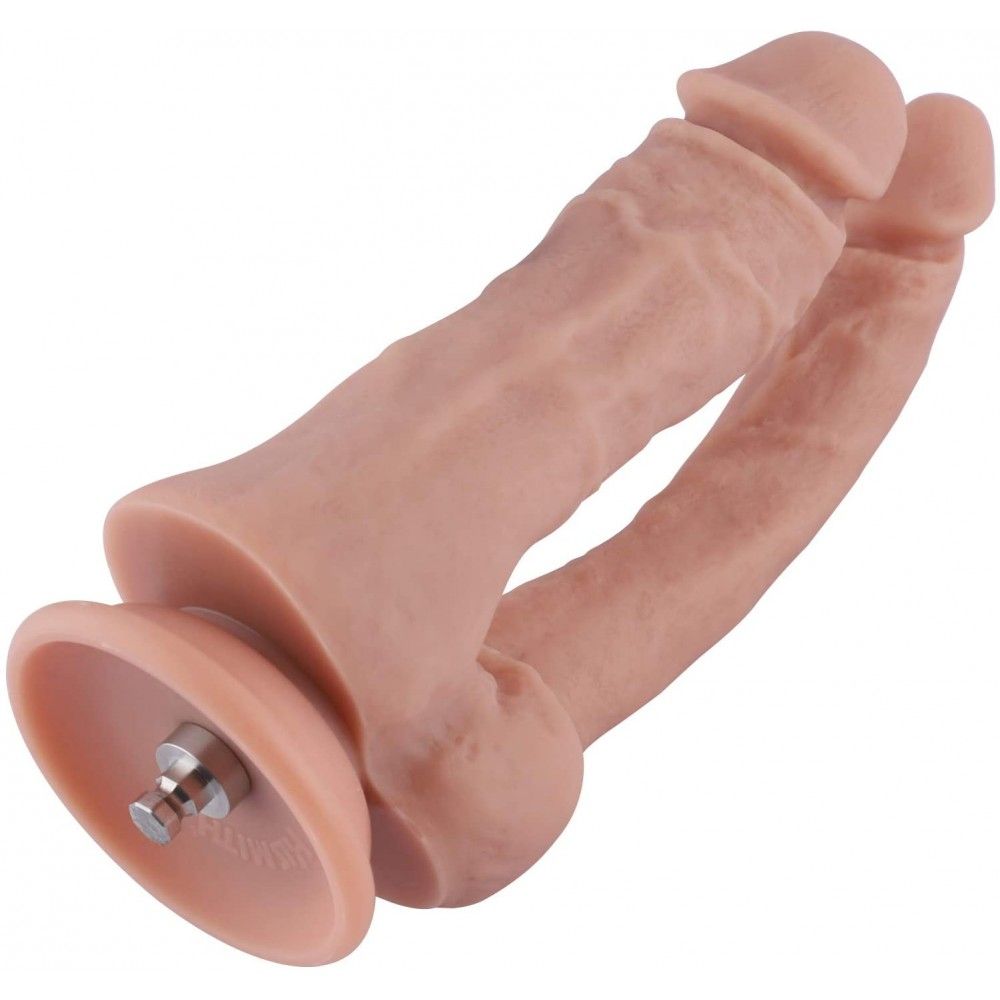 HiSmith 7" Silicone Double Penetrator Dildo (KlicLok)