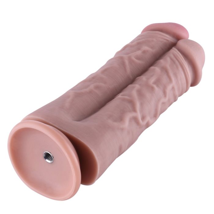 HiSmith - 8.1" Silicone Dual Cock Dildo (KlicLok)