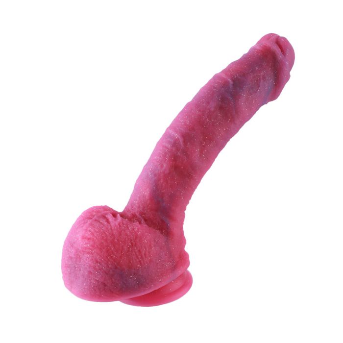 HiSmith - 9.7" Fantasy Series Curved Silicone Dildo (KlicLok)