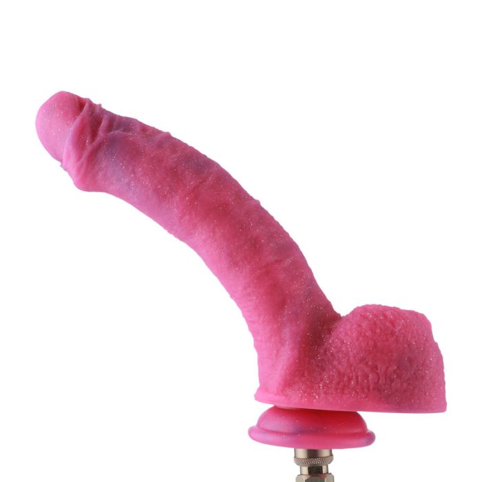 HiSmith - 9.7" Fantasy Series Curved Silicone Dildo (KlicLok)