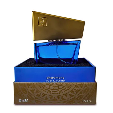 SHIATSU Pheromone Fragrance Men Dark Blue 50ml
